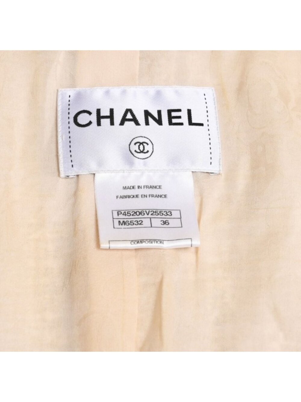 Chanel Set Tweed Jacket Inner Multicolor - Picture 15 of 16